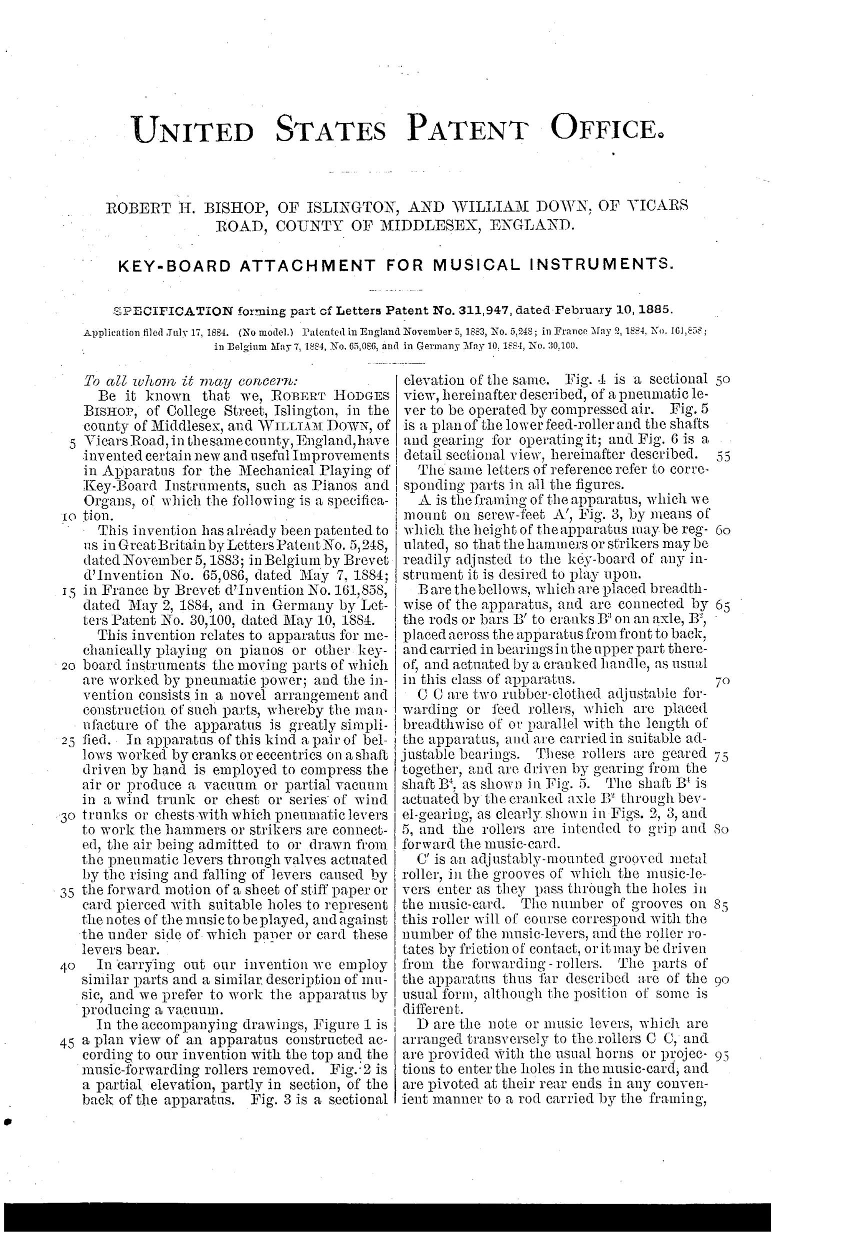 Sheet 5 of the patent