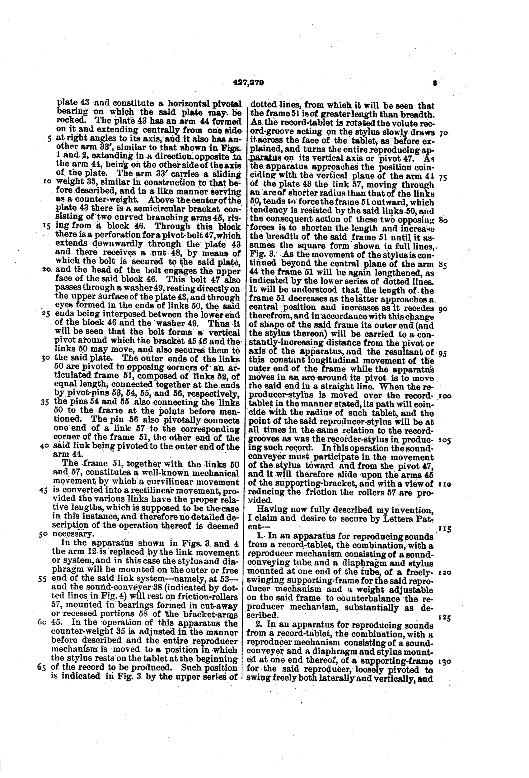 Sheet 5 of the patent