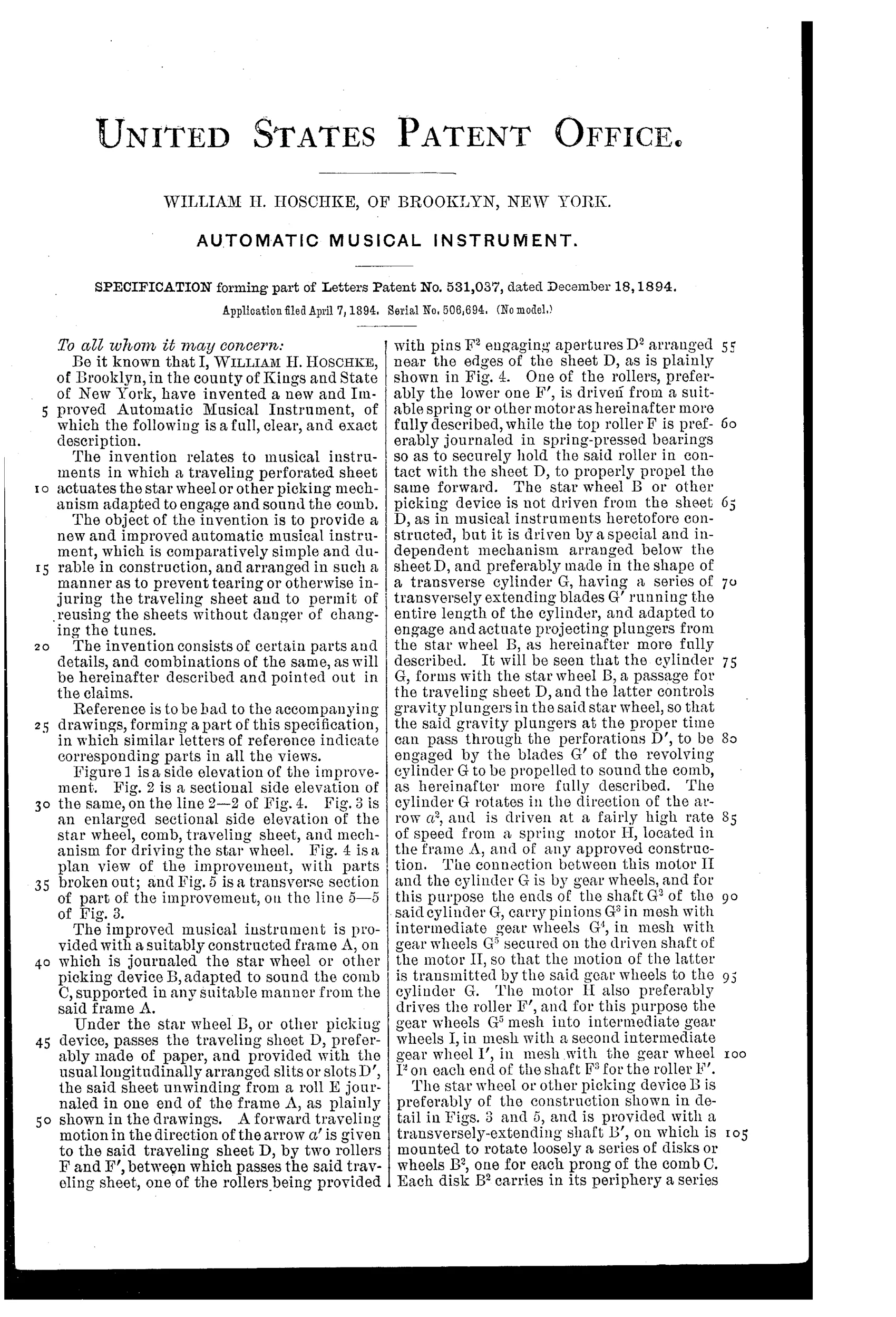Sheet 3 of the patent