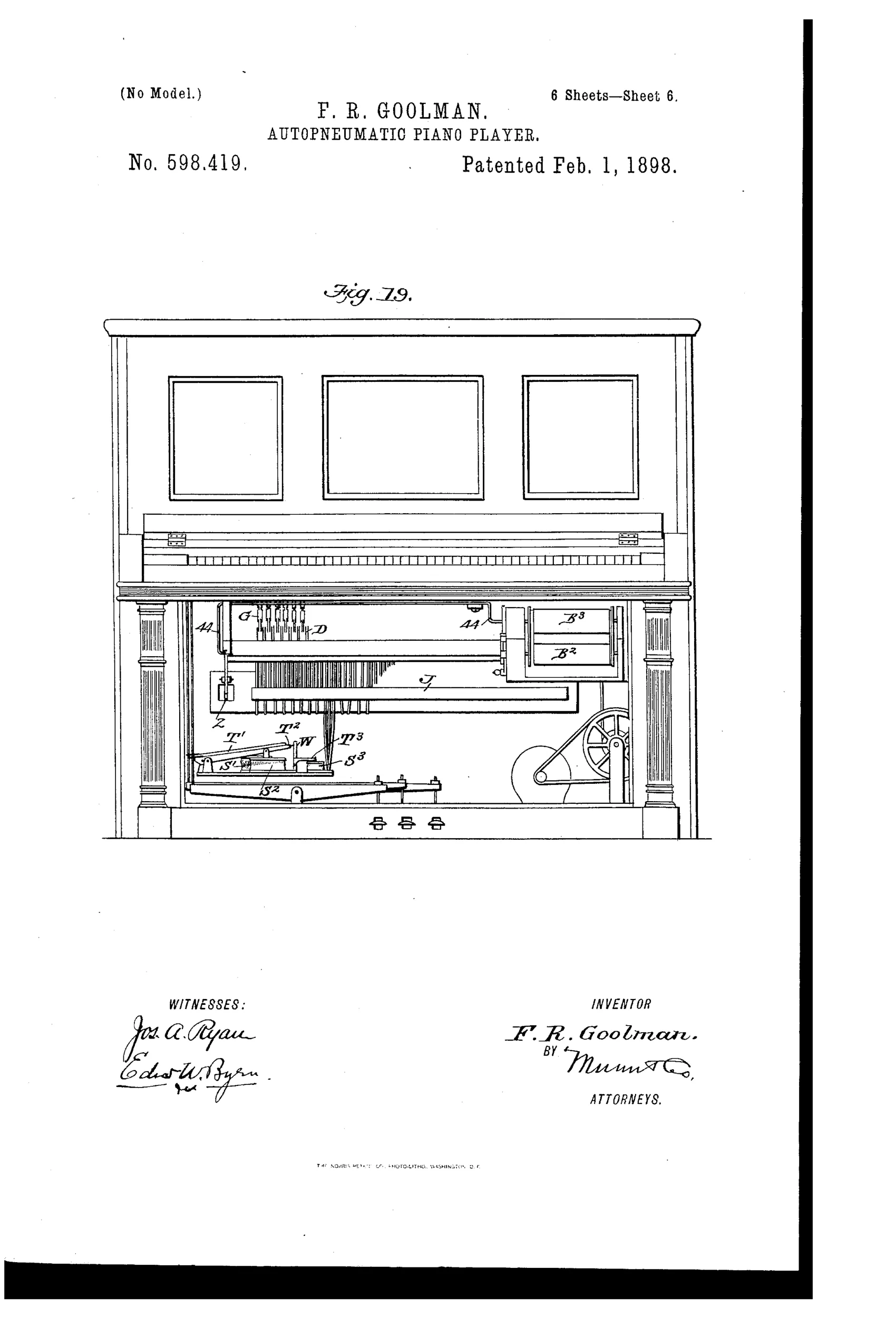 Sheet 6 of the patent