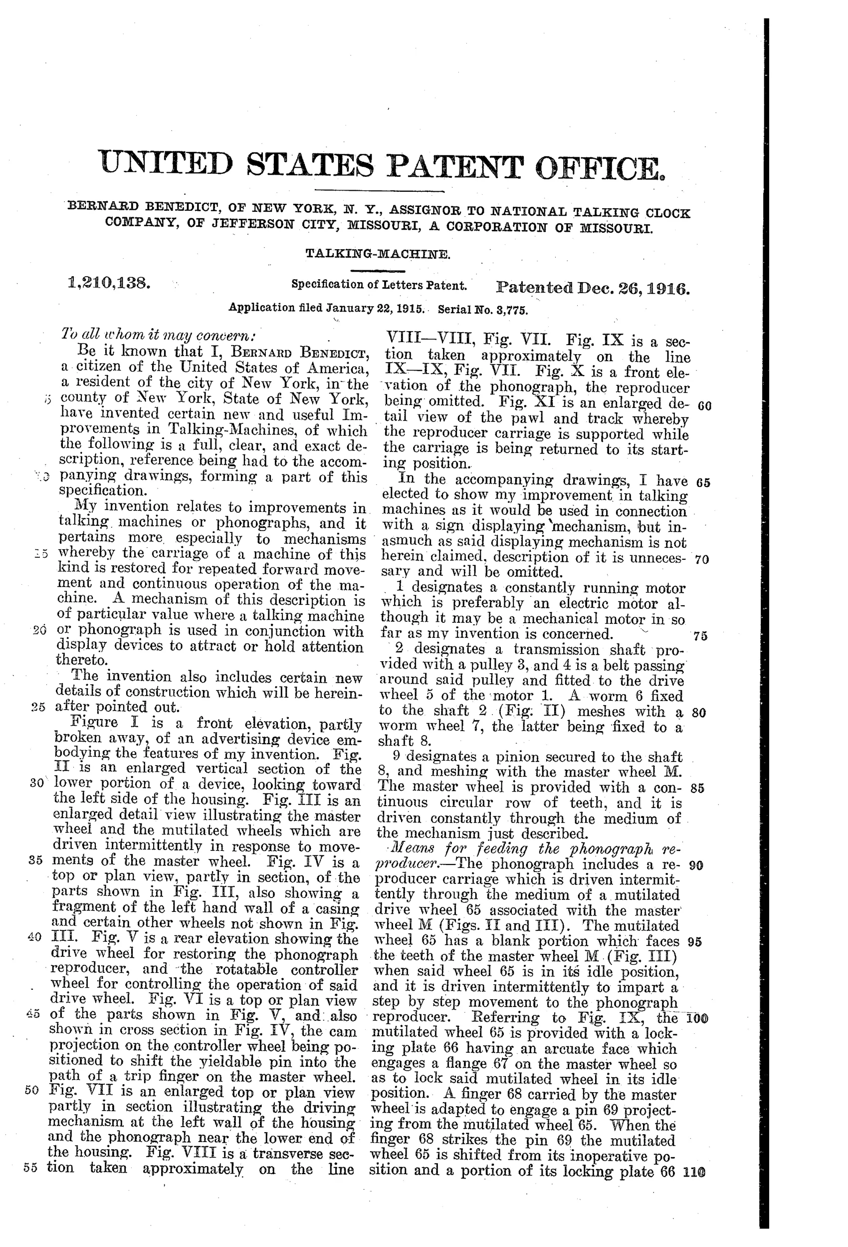 Sheet 6 of the patent